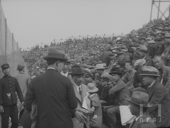 復活せる 早慶野球試合 大正十四年十月十九日