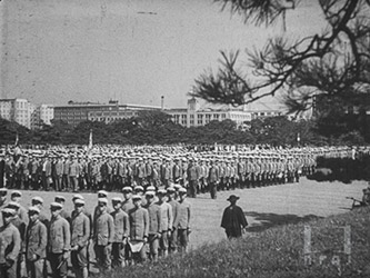 満洲國承認祝賀學生大會 昭和七年九月十九日