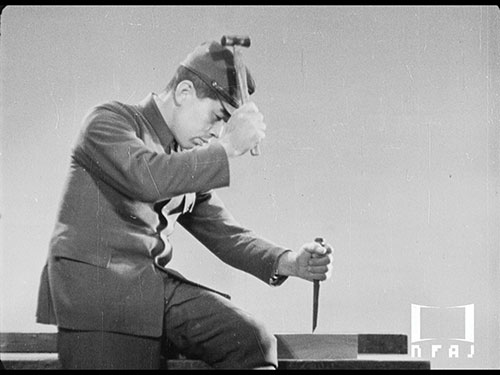 木工工作 鑿と錐