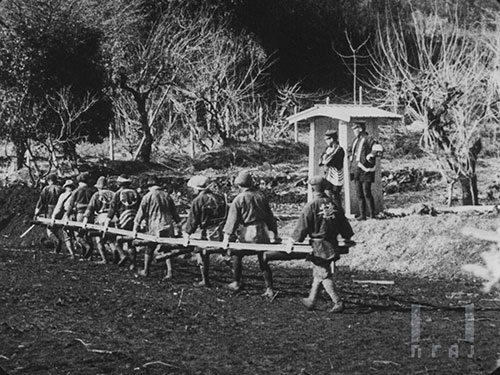 長への御幸をまつ 夛摩御陵道